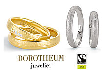 d´oro FAIRTRADE Gold Eheringe von DOROTHEUM Juwelier